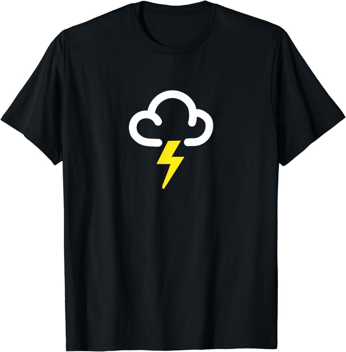 Lightening Weather Symbol T Shirt T-Shirt