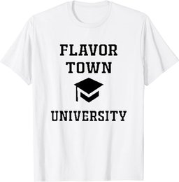 Flavor Town University Solar Opposites Funny Meme Gag T-Shirt
