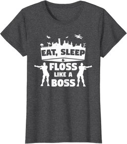 Floss Like A Boss T Shirt Floss Dance Gaming Battle Royale T-Shirt