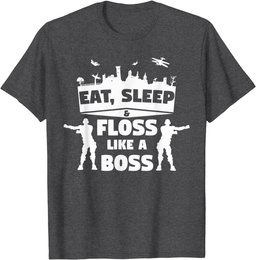 Floss Like A Boss T Shirt Floss Dance Gaming Battle Royale T-Shirt