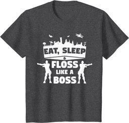 Floss Like A Boss T Shirt Floss Dance Gaming Battle Royale T-Shirt