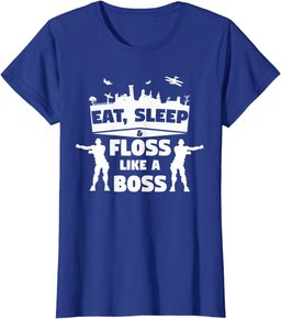 Floss Like A Boss T Shirt Floss Dance Gaming Battle Royale T-Shirt