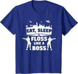 Floss Like A Boss T Shirt Floss Dance Gaming Battle Royale T-Shirt
