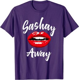 Sashay Away - Red Lips - Drag Queen Sassy Novelty T-Shirt