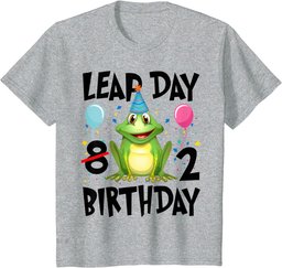 Leap Day Leap Year 2nd Birthday Gift T-Shirt