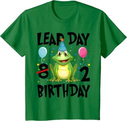 Leap Day Leap Year 2nd Birthday Gift T-Shirt
