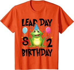 Leap Day Leap Year 2nd Birthday Gift T-Shirt