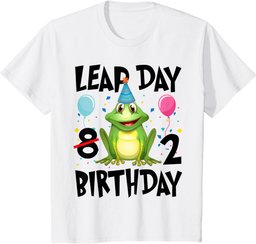 Leap Day Leap Year 2nd Birthday Gift T-Shirt