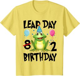 Leap Day Leap Year 2nd Birthday Gift T-Shirt