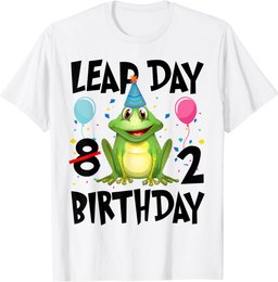 Leap Day Leap Year 2nd Birthday Gift T-Shirt
