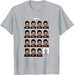 Parks & Recreation Many Faces of Ron T-Shirt