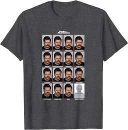 Parks & Recreation Many Faces of Ron T-Shirt