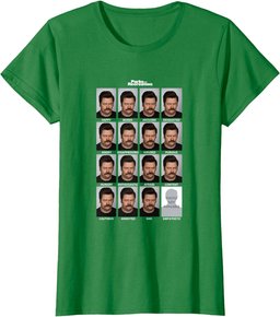 Parks & Recreation Many Faces of Ron T-Shirt