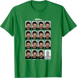 Parks & Recreation Many Faces of Ron T-Shirt