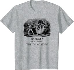Three Witches Incantation Macbeth Shakespeare Literature T-Shirt
