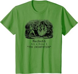 Three Witches Incantation Macbeth Shakespeare Literature T-Shirt