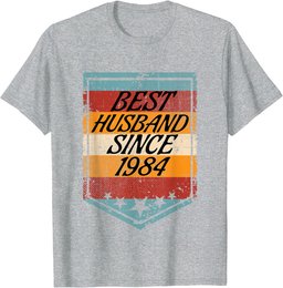 Best Husband Since 1984 Wedding Married In 1984 Marriage T-Shirt