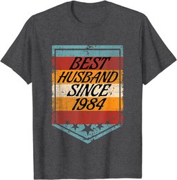 Best Husband Since 1984 Wedding Married In 1984 Marriage T-Shirt