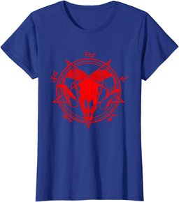 Pentacle Pentagram Five Point Star Wiccan Demonic Satanist T-Shirt