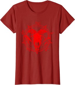 Pentacle Pentagram Five Point Star Wiccan Demonic Satanist T-Shirt