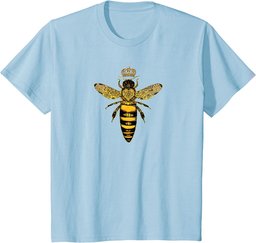 Vintage Queen Bee Earth Day Nature Love Save the Bees T-Shirt
