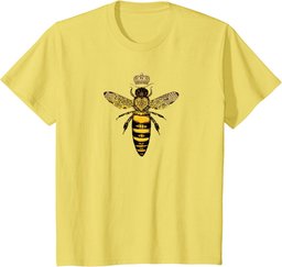 Vintage Queen Bee Earth Day Nature Love Save the Bees T-Shirt