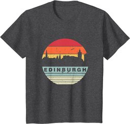 Retro Vintage Matching Family Edinburgh T-Shirt