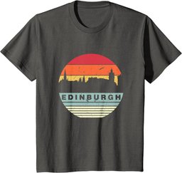 Retro Vintage Matching Family Edinburgh T-Shirt