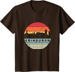 Retro Vintage Matching Family Edinburgh T-Shirt