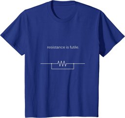 Resistance Is Futile Borg Geek Electronics Engineers T-Shirt T-Shirt