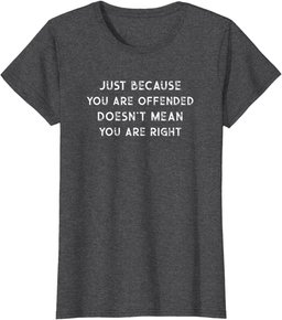 Political Conservative Anti Woke Snowflake SJW Quote T-Shirt