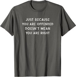 Political Conservative Anti Woke Snowflake SJW Quote T-Shirt