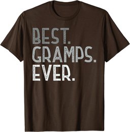Best Gramps Ever Tshirt Gifts from Grandchildren Cute Gramps T-Shirt
