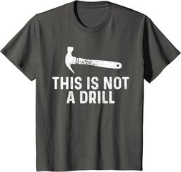 This is not a hammer drill tool. T-Shirt