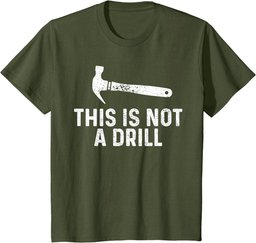 This is not a hammer drill tool. T-Shirt