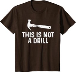 This is not a hammer drill tool. T-Shirt