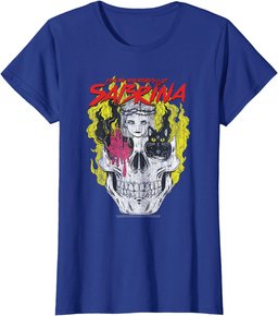 The Chilling Adventures Of Sabrina Icon Skull T-Shirt