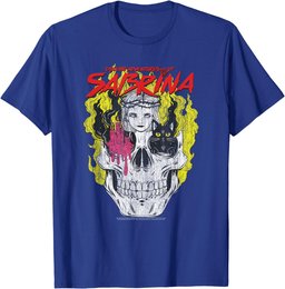 The Chilling Adventures Of Sabrina Icon Skull T-Shirt