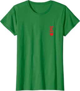 King of Hearts Matching Couple Saint Valentine's Day T-Shirt