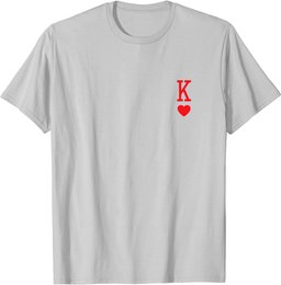King of Hearts Matching Couple Saint Valentine's Day T-Shirt
