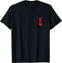 King of Hearts Matching Couple Saint Valentine's Day T-Shirt