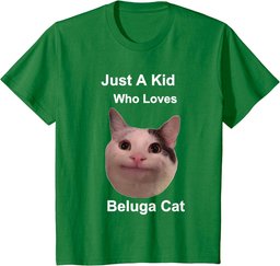 Just A Kid Who Loves Beluga Cat T-Shirt