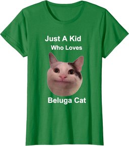Just A Kid Who Loves Beluga Cat T-Shirt