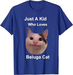 Just A Kid Who Loves Beluga Cat T-Shirt