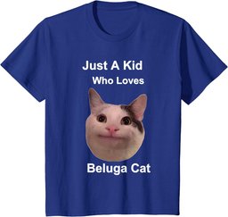 Just A Kid Who Loves Beluga Cat T-Shirt