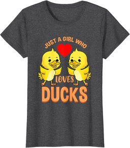 Just A Girl Who Loves Ducks T-Shirt