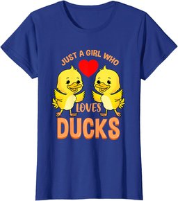 Just A Girl Who Loves Ducks T-Shirt