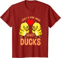 Just A Girl Who Loves Ducks T-Shirt