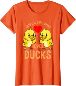 Just A Girl Who Loves Ducks T-Shirt