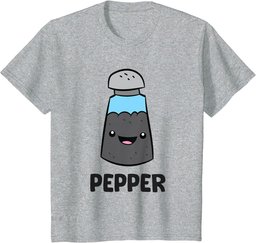 Pepper Costume Matching Pepper And Salt Couple T-Shirt